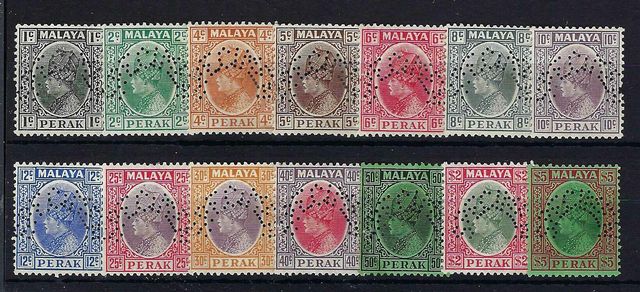 Image of Malayan States ~ Perak 88S/102S MM